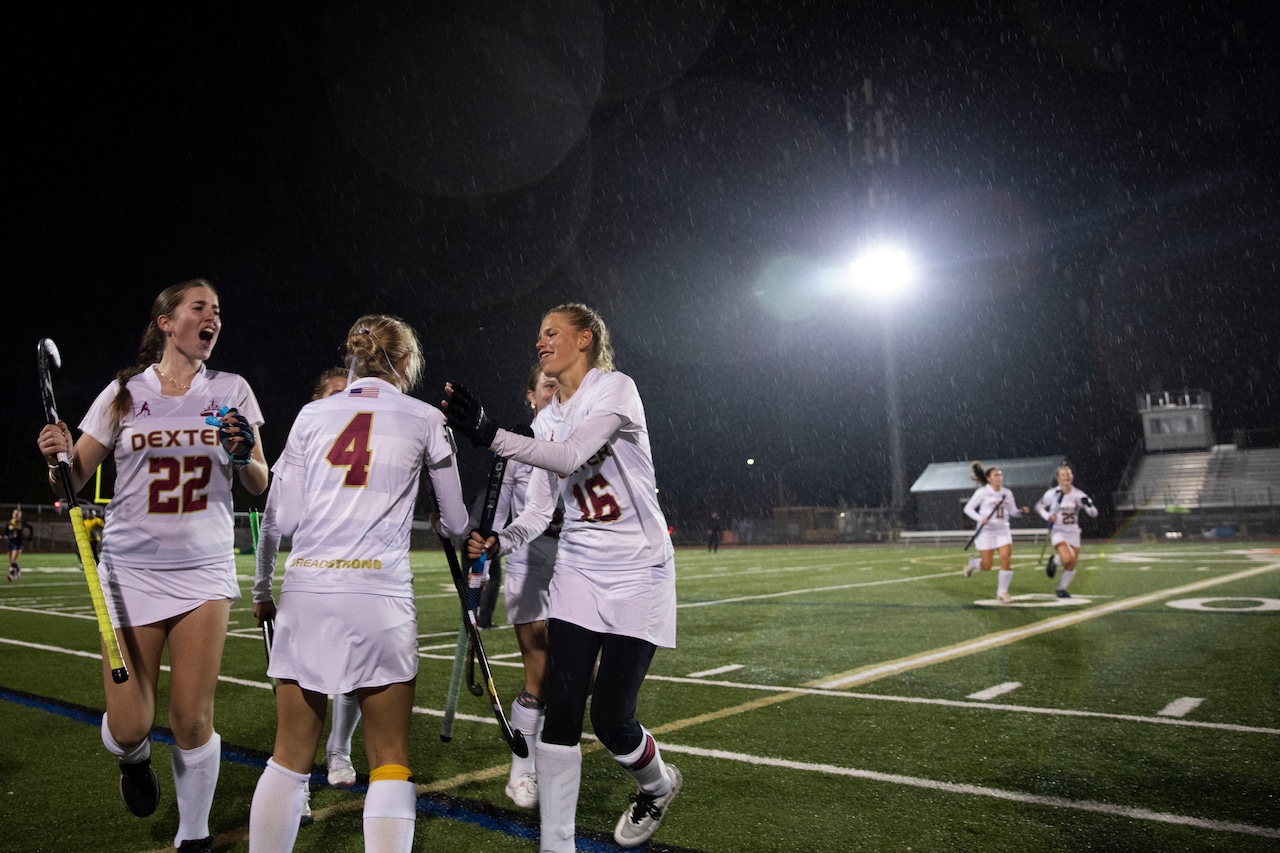 Lightning strikes twice as Dexter earns spot in field hockey state finals